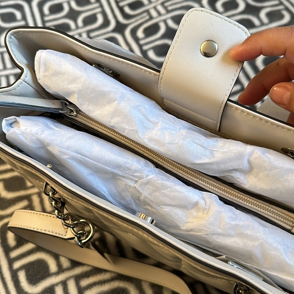 Nine West Womens Tirrana Satchel - Picture 5 of 5